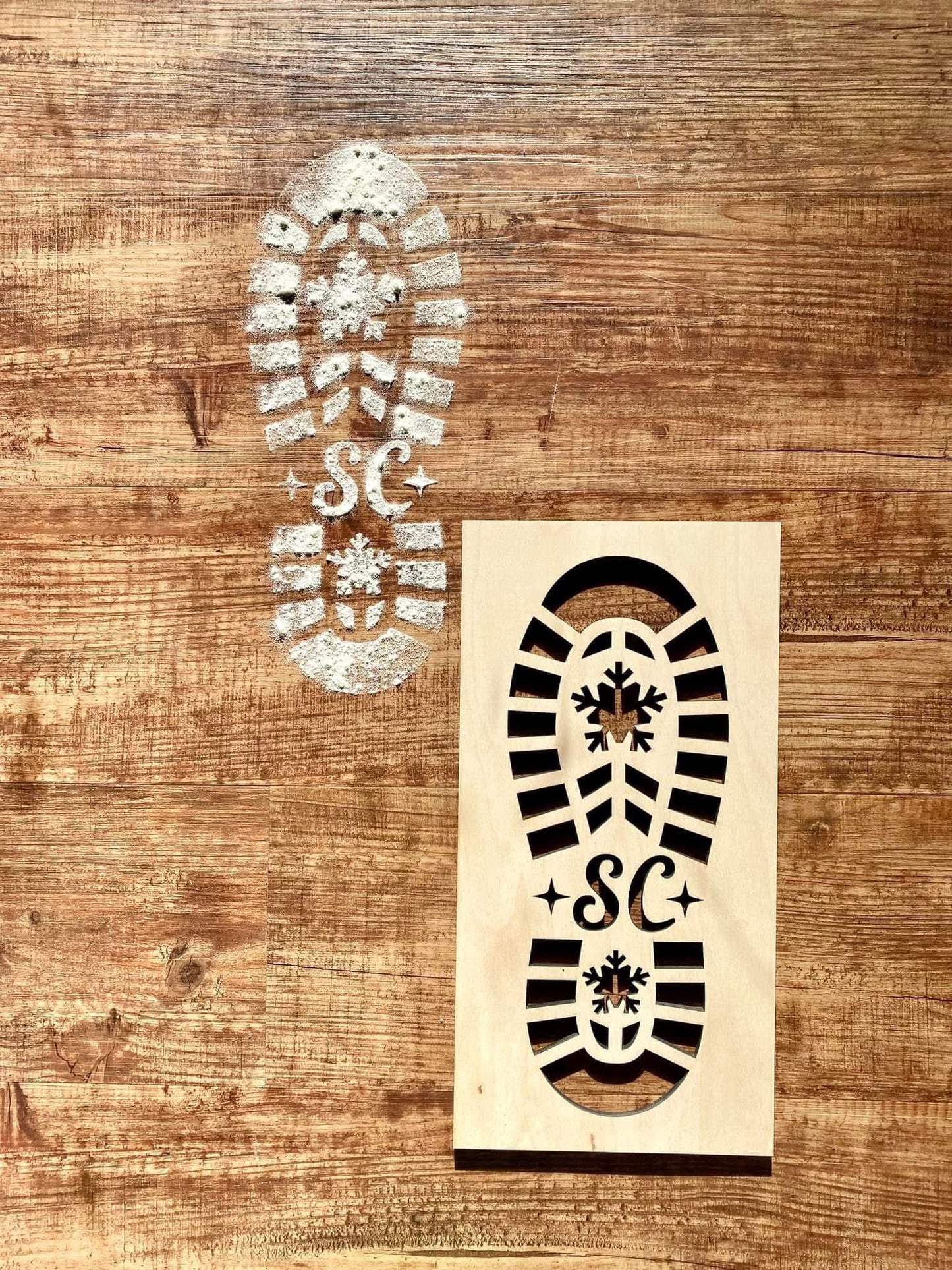 Santa’s Footprint Set