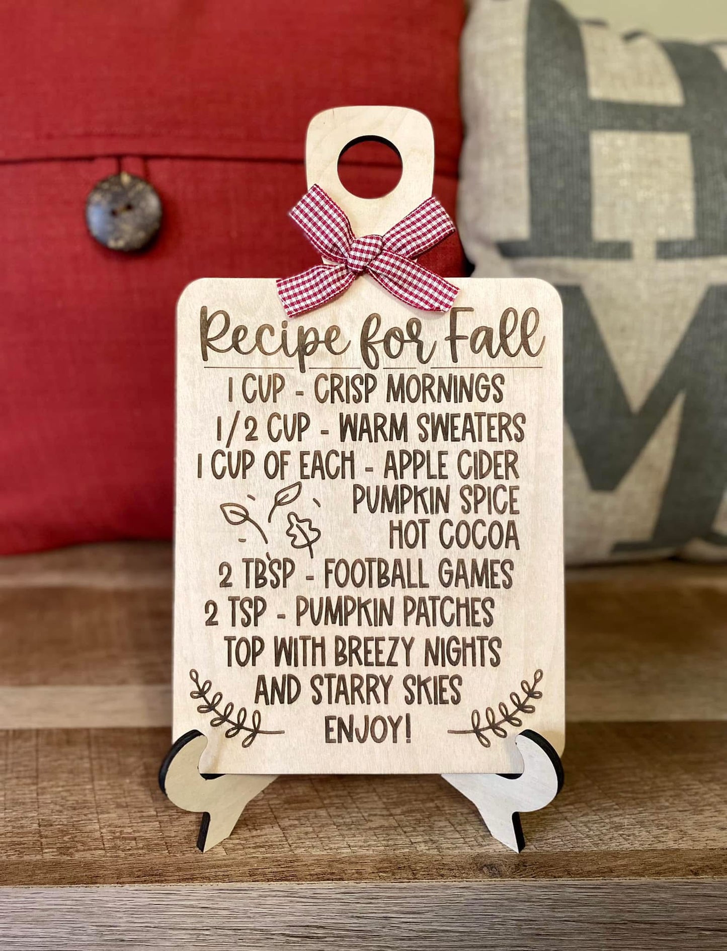 Recipe for fall