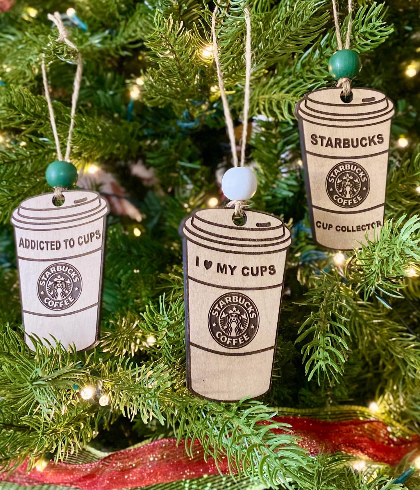 Starbucks Cup Ornament Set